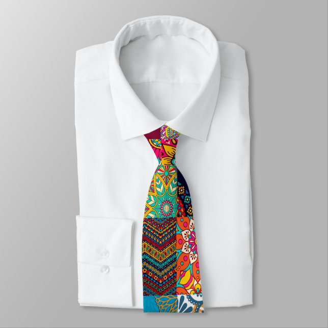 Gravata Necktie Africana (Amarrado)