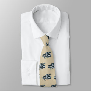 Gravata Necktie Cobra de Indigo Oriental