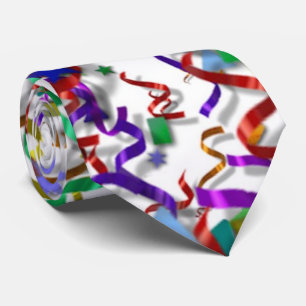 Gravata Necktie - Confetti & Streamers - Partido