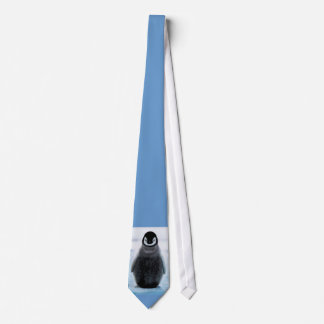 Gravata Necktie De Arte Pinguin-Lover De Fofinho Bonito