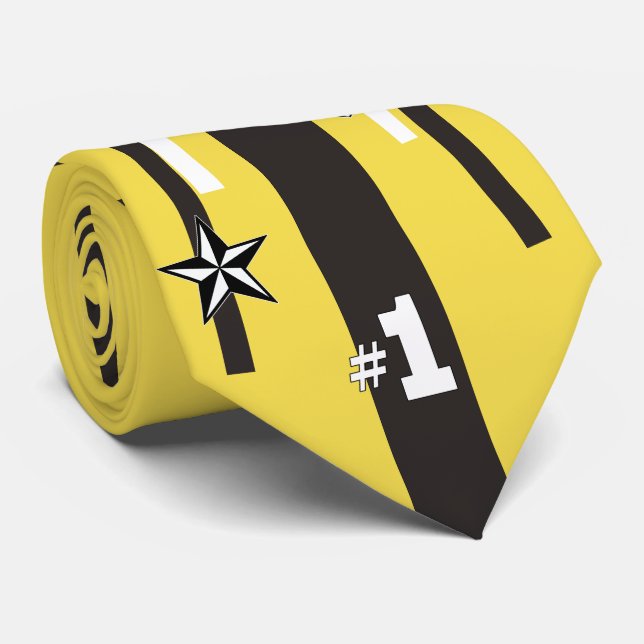 Gravata Necktie de Mãe de futebol (Rolled)