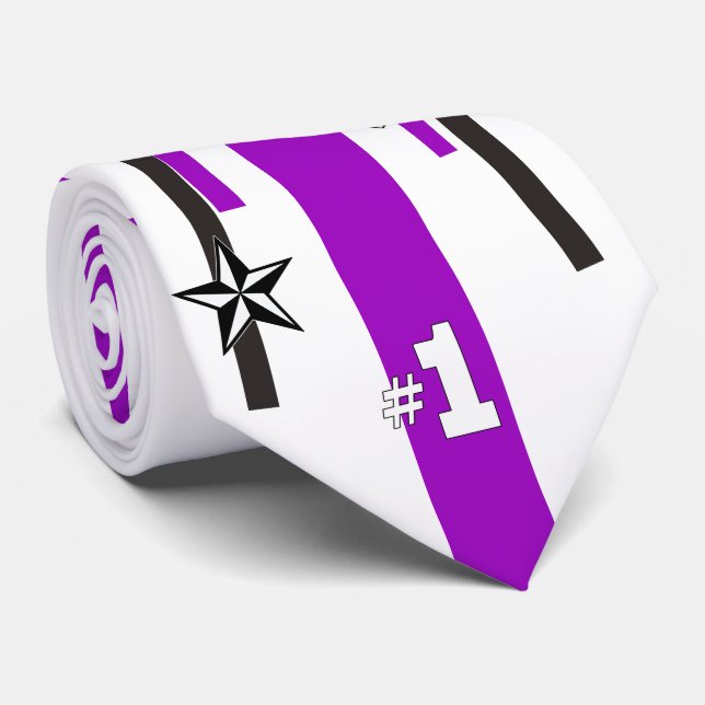 Gravata Necktie de Mãe de futebol (Rolled)