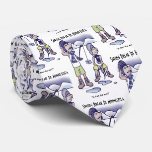 Gravata Necktie de ruptura de mola