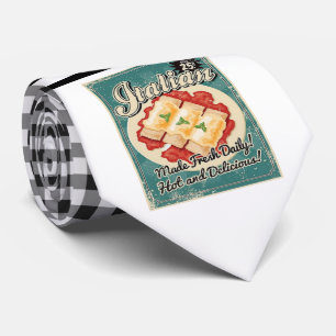 Gravata Necktie Itailian Retro