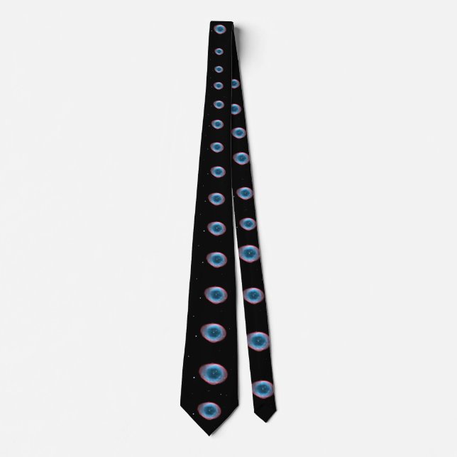 Gravata Necktie M57 Ring Nebula (Frente)