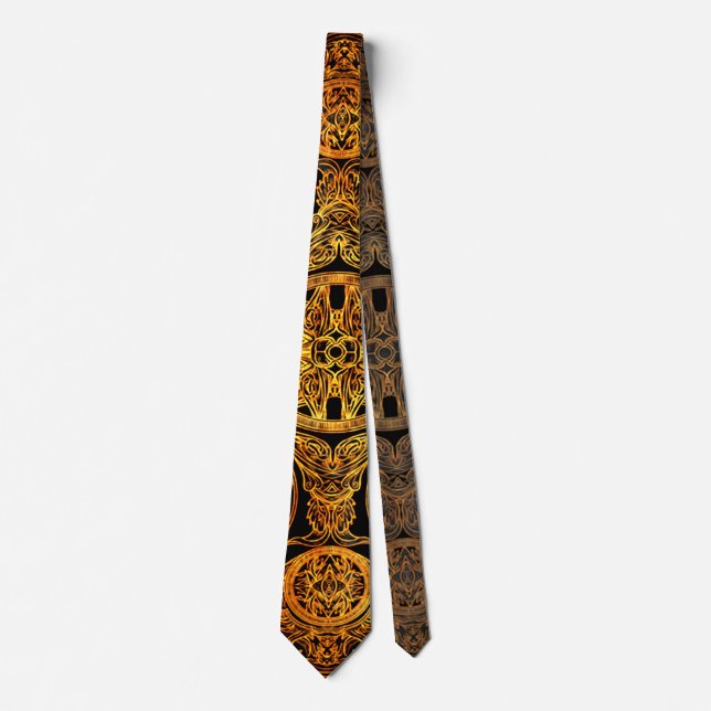 Gravata Necktie Ornamental Clássica (Frente)