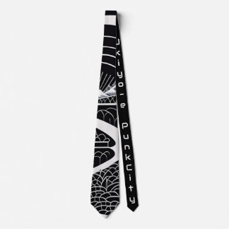 Gravata necktie vintage japonês retoro 浮 パ 世 ン ク テ ィ 】   絵