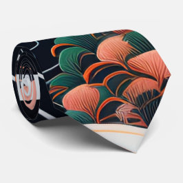 Gravata necktie vintage japonês retoro 浮 パ 世 ン ク テ ィ 】 絵