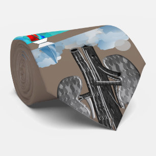 Gravata Nefrologista Tie Sailboat Nº 31
