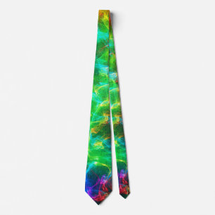 GRAVATA NEON GREEN NECK TIE