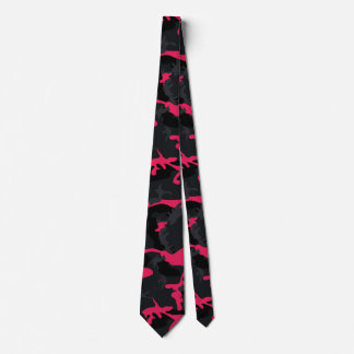 Gravata Neon Pink Destaca Camo