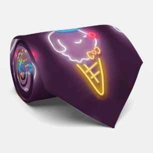 Gravata Neon Sorvete