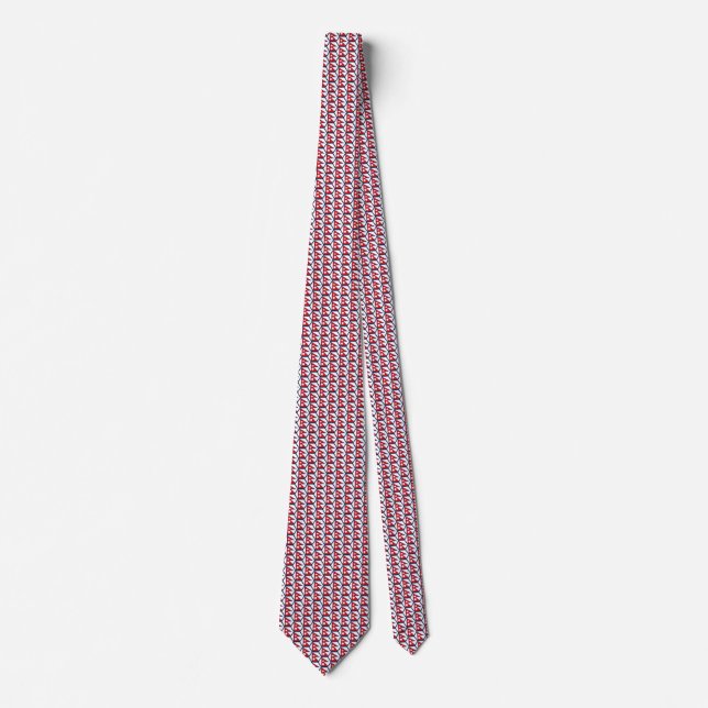 Gravata Nepal Flag Honeycomb Tie (Frente)