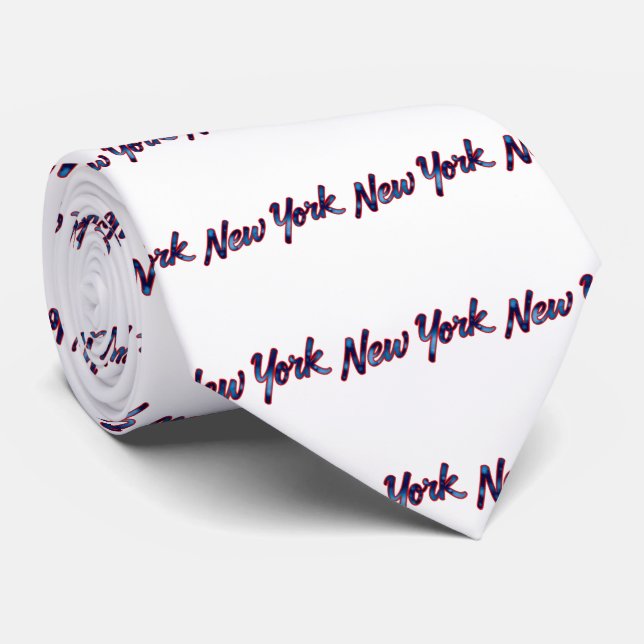 Gravata New York Neck Tie (Rolled)