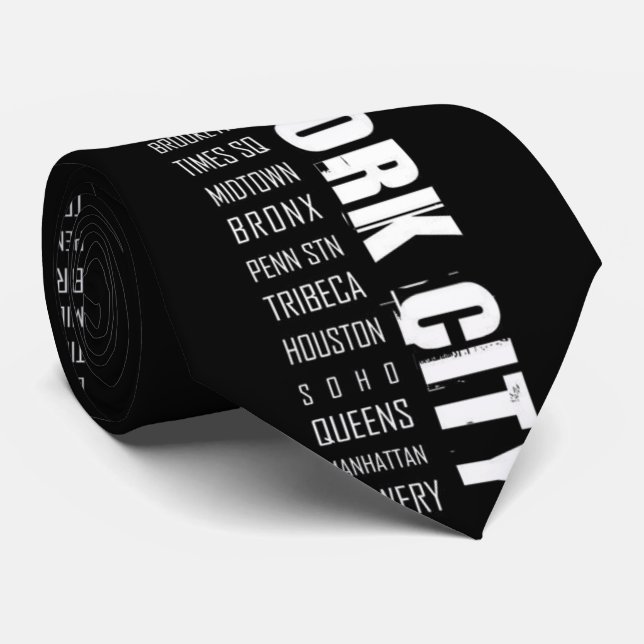 Gravata New York Tie (Rolled)