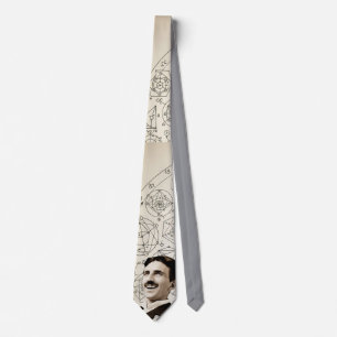 Gravata Nikola Tesla - Sorriso - 369 Chave para o Universo