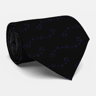 Gravata noite da estrela azul