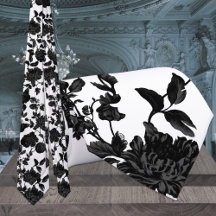 Noiva Floral Vinha Preto Branco Casamento