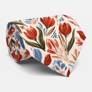 Gravata Noivo de Tulipa Floral Outono Casamento