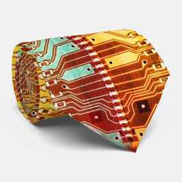 Gravata Nome robótico do conselho de circuito impresso gee