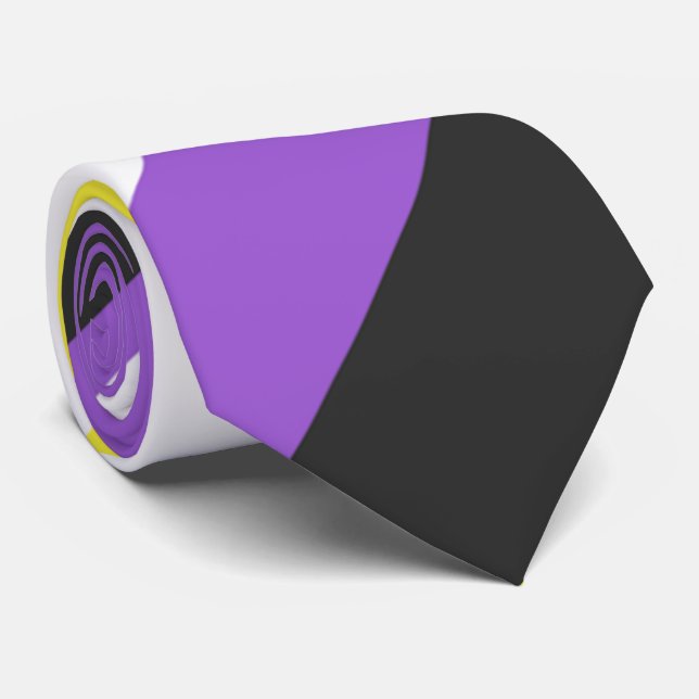 Gravata Nonbinary Colors Krawatte (Rolled)
