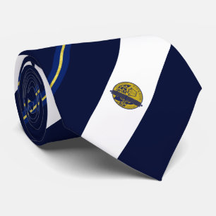 Gravata Norwalk (Califórnia), bandeira municipal Neck Tie