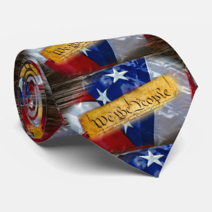 Gravata Nós Somos A Bandeira Da Pessoas American