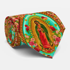 Gravata Nossa Virgem Maria mexicana do santo da senhora