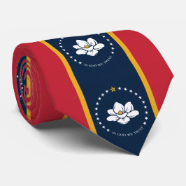 Gravata Nova bandeira do Mississípi