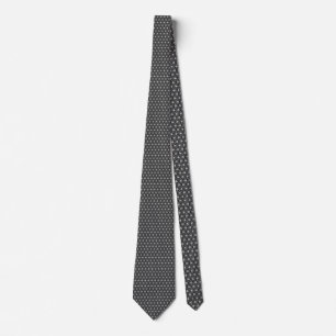 Gravata Nova Tie de Cinza e Arte Onda