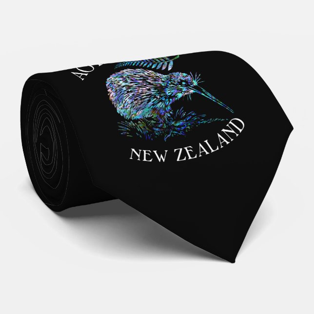 GRAVATA NOVA ZEALAND KIWI PAUA (Rolled)