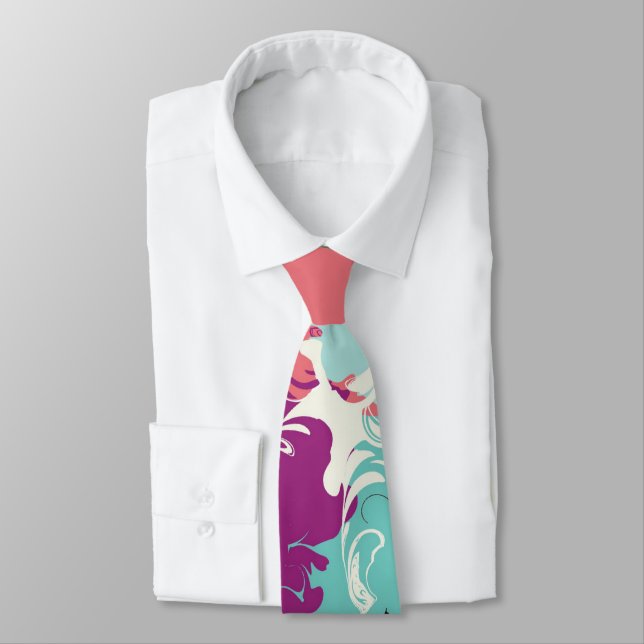 Gravata Nuvens No Meu Café (Amarrado)