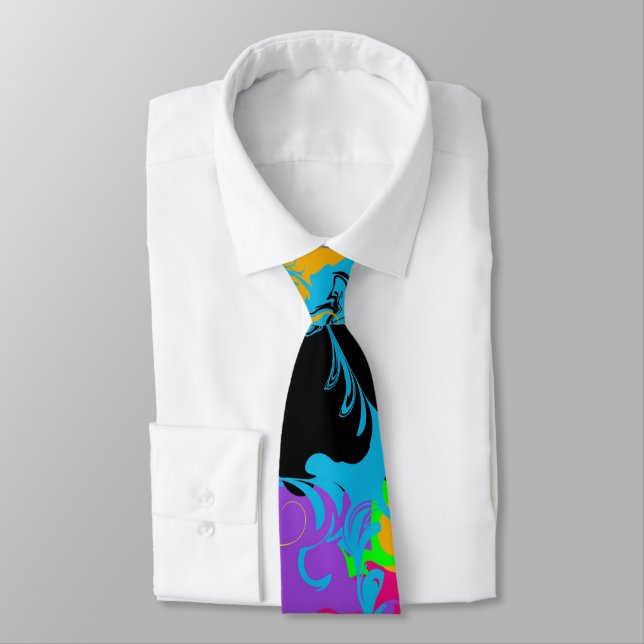 Gravata Nuvens No Meu Café (Amarrado)