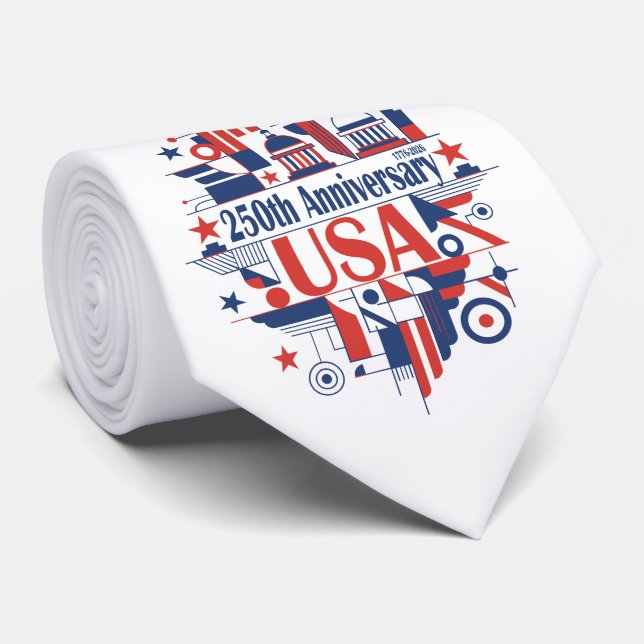 Gravata O 250º aniversário da América (Rolled)