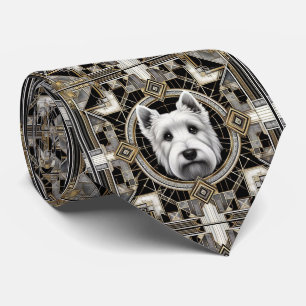 Gravata O Amante de Cachorro Divertido Papai Cachorro Te