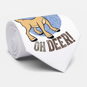 Gravata O ANO SEM SANTA CLAUS™   Vixen "Oh Deer"