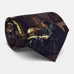 Gravata O astrónomo por Johannes Vermeer