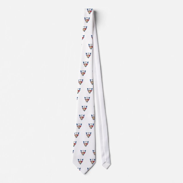 Gravata O Barbell de levantamento do Weightlifter torna (Frente)