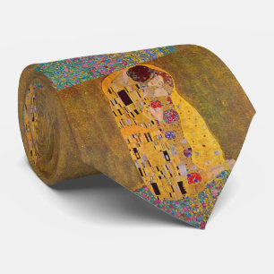 Gravata O beijo por Klimt