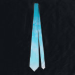 Gravata *~* O Céu é o limite<br><div class="desc">Uma bela gravata com blues ombre e nuvens sutis sempre lá para servir ao utente como um lembrete de continuar a seguir em frente. Por favor, note: * * Este design de calmante está em ambos os lados desta gravata discretamente poderosa.</div>
