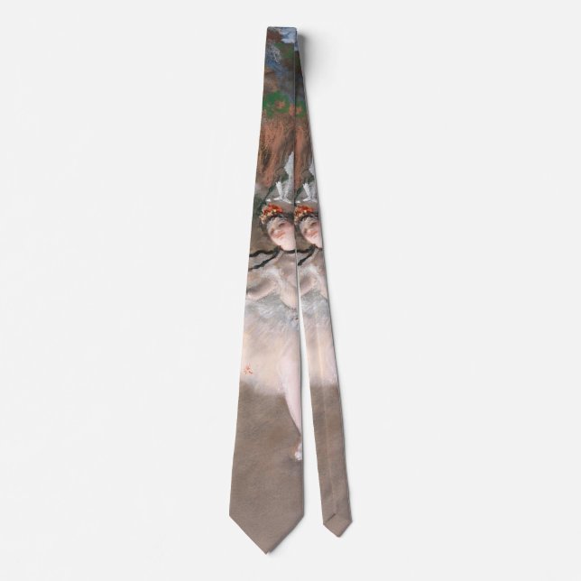 Gravata O Dançarino das Estrelas no Balé Edgar Degas Palco (Frente)