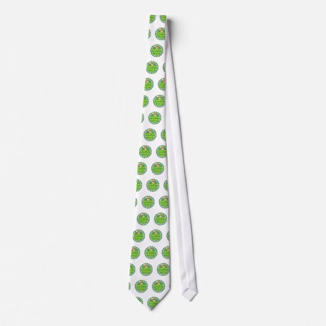 Gravata O dia de St Patrick do irlandês de Barack Obama (Frente)