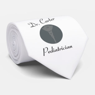 Gravata O doutor Profissional Médico Caduceus Logotipo