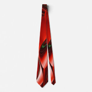 Gravata O espírito do amor e da esperança Abstrato 3D Ra