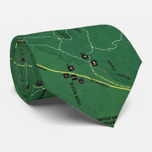Gravata O parque nacional Mapa de Great Smoky Mountains