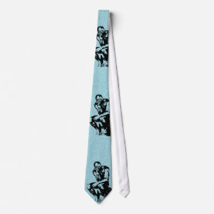 Gravata O Pensador de Auguste Rodin - Tie
