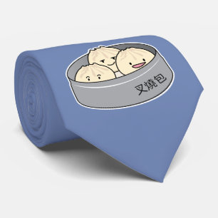 Gravata O pequeno almoço chinês do dim sum do bolo da