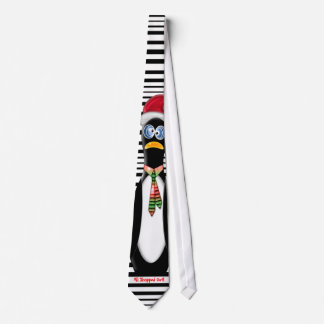 Gravata O pinguim Frazzled do papai noel comprado toda