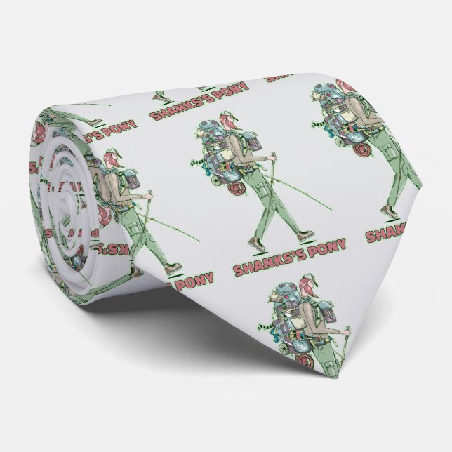 Gravata O pônei do Shanks caminhava engraçado (Rolled)