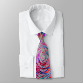 Gravata O Psicodélico Neon Rainbow Neck Tie combina com tu